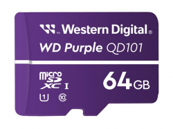 WD Purple 64GB Surveillance microSD XC Class - 10 UHS 1
