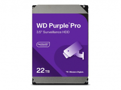 WD Purple Pro 22TB SATA 6Gb/s HDD 3.5inch internal 7200Rpm 512MB Cache 24x7 Bulk
