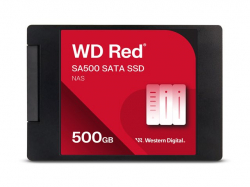 WD Red SSD SA500 NAS 500GB 2.5inch SATA III 6 Gb/s internal single-packed POWERED BY SANDISK                          