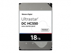 WESTERN DIGITAL Ultrastar DC HC550 18TB HDD SAS Ultra 512MB 7200RPM 512E SE P3 DC HC550 3.5inch Bulk - WUH721818AL5204                          