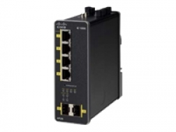 Cisco IE1000 with 4 FE Copper PoE+ ports and 2 GE SFP uplinks