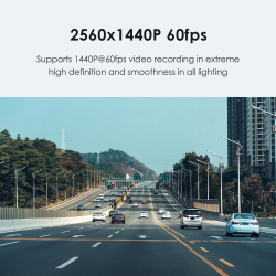 VIOFO Видеорегистратор Dash Cam A119 V3-G - GPS Module, Quad HD+, HDR, Sony STARVIS                          