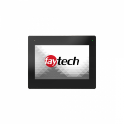 Тъч компютър Faytech 4010077766 FT101X6211EIP65HB, 10.1 inch, 16:10, AG, 1280 x 800, 1000cd/m2, 1000:1, PCAP touch, Intel Atom EHL-X6211E, 8GB, 128GB, HDMI, DP, 4x USB, RS232, LAN, Speakers, Audio, 9-36V, OB, Full IP65, Black