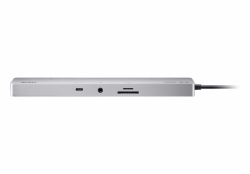ATEN Докинг 11-in-1 USB-C Multiport Dock + Power Pass-Through, 2 x HDMI, LAN,3.5mm, USB-C, SD Card , microSD, 3 x USB 3.2