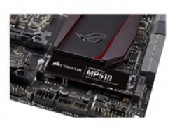 Corsair Force MP510 series NVMe PCIe M.2 SSD 960GB; Up to 3,480MB/s Sequential Read, Up to 3,000MB/s Sequential Write; Up to 280K IOPS Random Read, Up to 700K IOPS Random Write