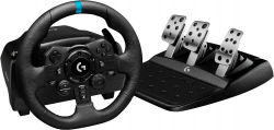 LOGITECH G923 Racing Wheel and Pedals - PC/PS - BLACK - USB