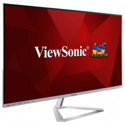 Монитор ViewSonic VX3276-MHD-3 31.5 inch Gaming Monitor 1920x1080, IPS Panel LED, 4ms, 75Hz, 250 nits, VGA, HDMI, Displayport, speakers, 3 sides frameless, silver stand
