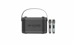 W-King Блутут парти колона Bluetooth Party Speaker - H10 - 120W, 2 x Wireless Microphones, Karaoke