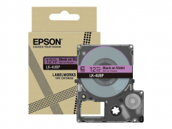 EPSON Colour Tape Violet/Black 12mm 8m LK-4UBP