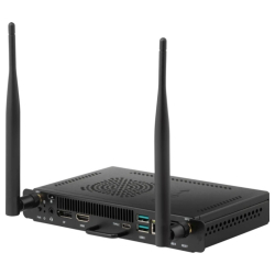 Компютър ViewSonic VPCF5-S55-G1-2A, Slot-in 80-pin OPS PC, Intel I5-12450H OR I5 -1235U OR I5 1240P, 16 GB DDR4 RAM, 512GB M.2 PCIE SSD, WiFi6/Bluetooth 5.2, Intel Iris Xe Graphics (8K@@30Hz), HDMI, RJ45, USB-HUB, 19V/4.74A, preloaded UEFI Shell, Black