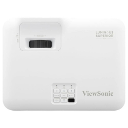 Проектор ViewSonic LSD400HD-ST, Short Throw Laser Installation, FHD 1920x1080, 4000AL, 3M:1, Throw ratio: 0.5, Optical zoom: Fixed, Throw distance: 0.44 - 3.29m, 2x HDMI, RS232, LAN, USB-A, Audio out, Speaker, H/V Keystone, 360° projection, White