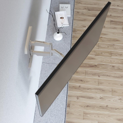 Стенна стойка за TV HAMA, Регулируема, 46"-90", 220838                          