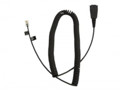 JABRA QD to RJ10 coiled 0.5-2meters Siemens compatibility