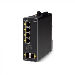 Cisco IE1000 with 4 FE Copper PoE+ ports and 2 GE SFP uplinks