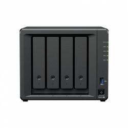 Synology DiskStation DS925+ Tower, 4-Bays 3.5'' SATA HDD/SSD, 2 x M.2 2280 NVMe SSD slot, CPU AMD Ryzen V1500B 4-core 2.2 GHz, 4 GB DDR4 ECC SODIMM, 2x RJ-45 2.5 GbE LAN Port; 2x USB 3.2; 1 xUSB Type-C expansion port; 2.26 kg; 3yr warranty