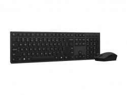 LENOVO Professional Wireless Rechargeable Keyboard and Mouse Combo AI - Bulgarian