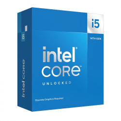Intel Core i5-14600KF 14C/20T (eC 2.6GHz / pC 3.5GHz / 5.3GHz Boost, 24MB, 125W, LGA1700)                          