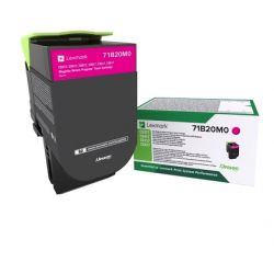 Lexmark 71B20M0 CS/CX317, 417, 517 Magenta Return Programme 2.3K Toner Cartridge                          