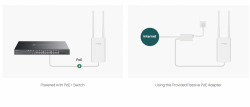 Точка за достъп TP-Link Omada EAP603-Outdoor за вътрешна/външна употреба WiFi 6 AX1800