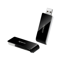 Apacer флашка Flash Drive AH350 64GB USB 3.2 Gen 1, Black                          