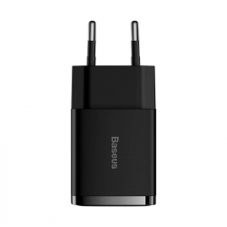 Зарядно устройство Baseus, 2x USB, 10,5 W CCXJ010201 - черно