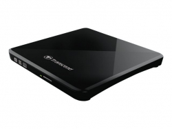 Transcend 8X DVD&plusmn;RW, Slim Type, USB 2.0 (Black), 13.9mm Thickness                          