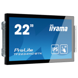 Тъч Монитор IIYAMA TF2234MC-B7X 21.5 inch Open Frame, 10-point Multi-Touch Projective Capacitive, IPS LED, 1920x1080, 305cd/m2, 8ms, HDMI, VGA, DisplayPort