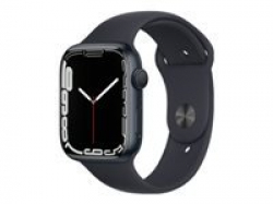 Смартчасовник APPLE Watch S7 45mm Midnight Aluminium Case with Midnight Sport Band Regular