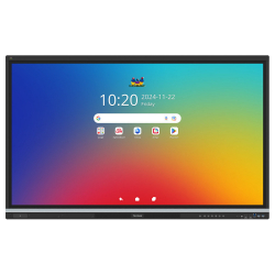 Дисплей ViewSonic IFP5551, 55", TFT LCD panel, EDLA-Certified, 50-pts Infrared touch, UHD 3840x2160, AG+AF, 500cd/m2, 1200:1, 6.5ms, Octa-Core CPU, 16GB, 128GB storage, VGA, 4x HDMI, DP, 2x LAN, RS232, HDMI out, 3x USB-C, 5x USB, SPDIF, OPS slot, Mic, NFC, Android 14, Speakers, VESA, Black