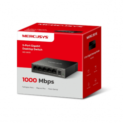 5-портов настолен гигабитен комутатор Mercusys MS105GS - EOL