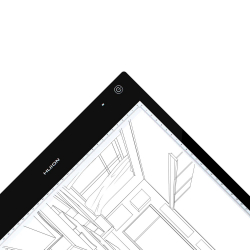 LED светеща подложка за рисуване HUION LED light pad LB3, Батерия 1050mAh                          