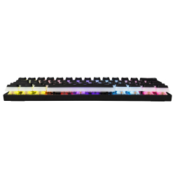 White Shark геймърска механична клавиатура Gaming Mechanical Keyboard ASHIKO 2 - Red Switches (English US), Black