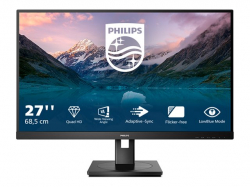 Монитор PHILIPS 275S9JML/00 27inch 2560x1440 VA Flat 300cd/m2 4ms GtG 75Hz USB HUB SPEAKERS DP HDMI H/A 130MM Pivot TCO 9 SLINE