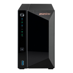 Asustor AS3302T_V2, 2 bay NAS, Realtek RTD1619B, Quad-Core, 1.7GHz (not ex.), 2.5GbE x1, USB3.2 Gen1 x3, WOW (Wake on WAN), Ttoolless installation, with hot-swappable tray, hardware encryption, MyArchive, EZ connect, EZ Sync, WoL, System Sleep Mode                          