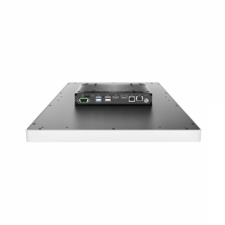 Тъч компютър Faytech 4010081723 FT215BX6413EACAPOB, 21.5 inch, FHD, 250cd/m2, 1000:1, PCAP touch, Intel Atom EHL-X6413E, 8GB, 128GB, HDMI, DP, 4x USB, RS232, LAN, Speakers, Audio, 9-36V, OB, ALU frame, 24/7, Black