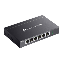 6-портов 10/100Mbps неуправляем комутатор TP-Link Omada DS106P с 4-портов PoE+