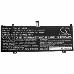 Батерия за лаптоп  LENOVO ThinkBook 13S-20R9005GSB, ThinkBook 14s-0RS002CAU   L18C4PF0  15.36V  2850 mAh CAMERON SINO