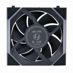 Вентилатори 3бр Lian Li UNI FAN SL Wireless LCD ARGB PWM - 120 mm Черен
