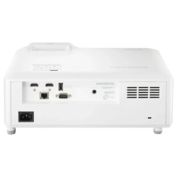 Проектор ViewSonic LS901HD, 3rd gen. Laser Phosphor, DLP, 0.65” DMD chip, 16:9, FHD 1920x1080, 6000AL, F=2.3-3.0, f=17.63 -27.9mm, Optical zoom 1.7x, Throw distance 0.80-13.55m, 2x HDMI, USB-A, Audio out, RS232, LAN, Speakers, Keystone correction, 360° projection, White