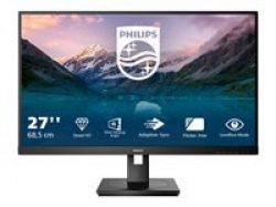 Монитор PHILIPS 275S9JML/00 27inch 2560x1440 VA Flat 300cd/m2 4ms GtG 75Hz USB HUB SPEAKERS DP HDMI H/A 130MM Pivot TCO 9 SLINE