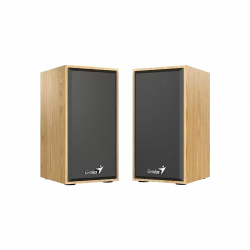 Genius тонколони Speakers 2.0 - SP-HF180 - 6W, USB, Pine Wood
