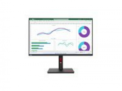 Монитор Lenovo ThinkVision T32h-30 31.5" IPS, WLED, 16:9, 2560x1440, 4ms, 1000:1, 60Hz, 350 cd/m2, USB-C, HDMI, DP, RJ45, Tilt, Swivel, Pivot, Height Adjust Stand