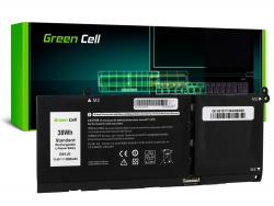 Батерия за лаптоп  Dell Latitude 3320 3330 3520 Inspiron 15 3511 3525 5510 G91J0  11.4V 3300mAh LiPo GREEN CELL