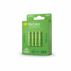 Акумулаторна Батерия GP R03 AAA 1000mAh NiMH 100AAAHCE-EB4 4 бр. в опаковка GP