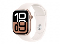 Смартчасовник APPLE Watch S10 GPS 42mm Rose Gold Alu Case with Light Blush Sport Band ML