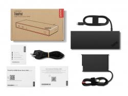 LENOVO ThinkPad Smart Dock 5500 Docking station USB4 HDMI 2xDisplayport DP 2xUSB-C LAN RJ-45 1GbE 4xUSB 135Watt Europe (EU)