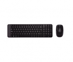 Kомплект клавиатура и мишка Logitech MK220 920-003161 БДС Layout безжични