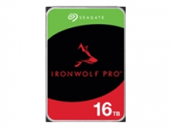 SEAGATE Ironwolf PRO Enterprise NAS HDD 16TB 7200rpm 6Gb/s SATA 256MB cache 8.9cm 3.5inch 24x7 for NAS RAID Rackmount systems BLK