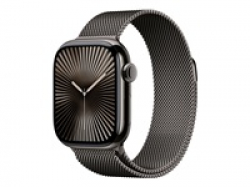 Смартчасовник APPLE Watch S10 Cellular 42mm Slate Titanium Case with Slate Milanese Loop