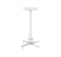 Sunne Ceiling Projector Bracket Mount Ceiling Mount 74-114cm, White                          